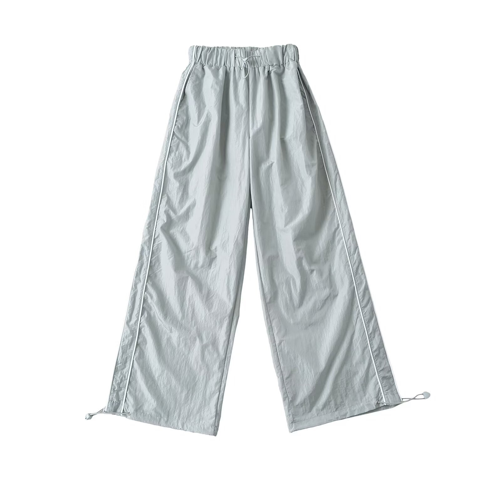 Women's Quick-Dry Hip Hop Sports Pants with Side Stripe - Kpop Dance Outfit, Casual Style, Perfect for 90s and Y2K Fashion
