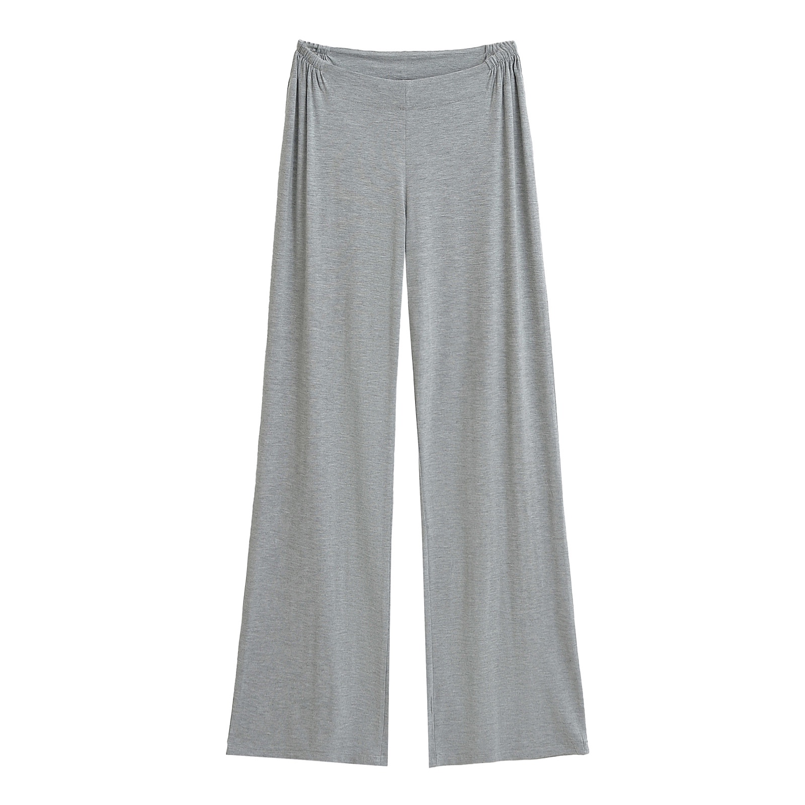 Women's Relaxed Fit Zipper Pants - Comfortable Drape, Straight-Leg Design for Fitness, Yoga, Pilates, Small Waist