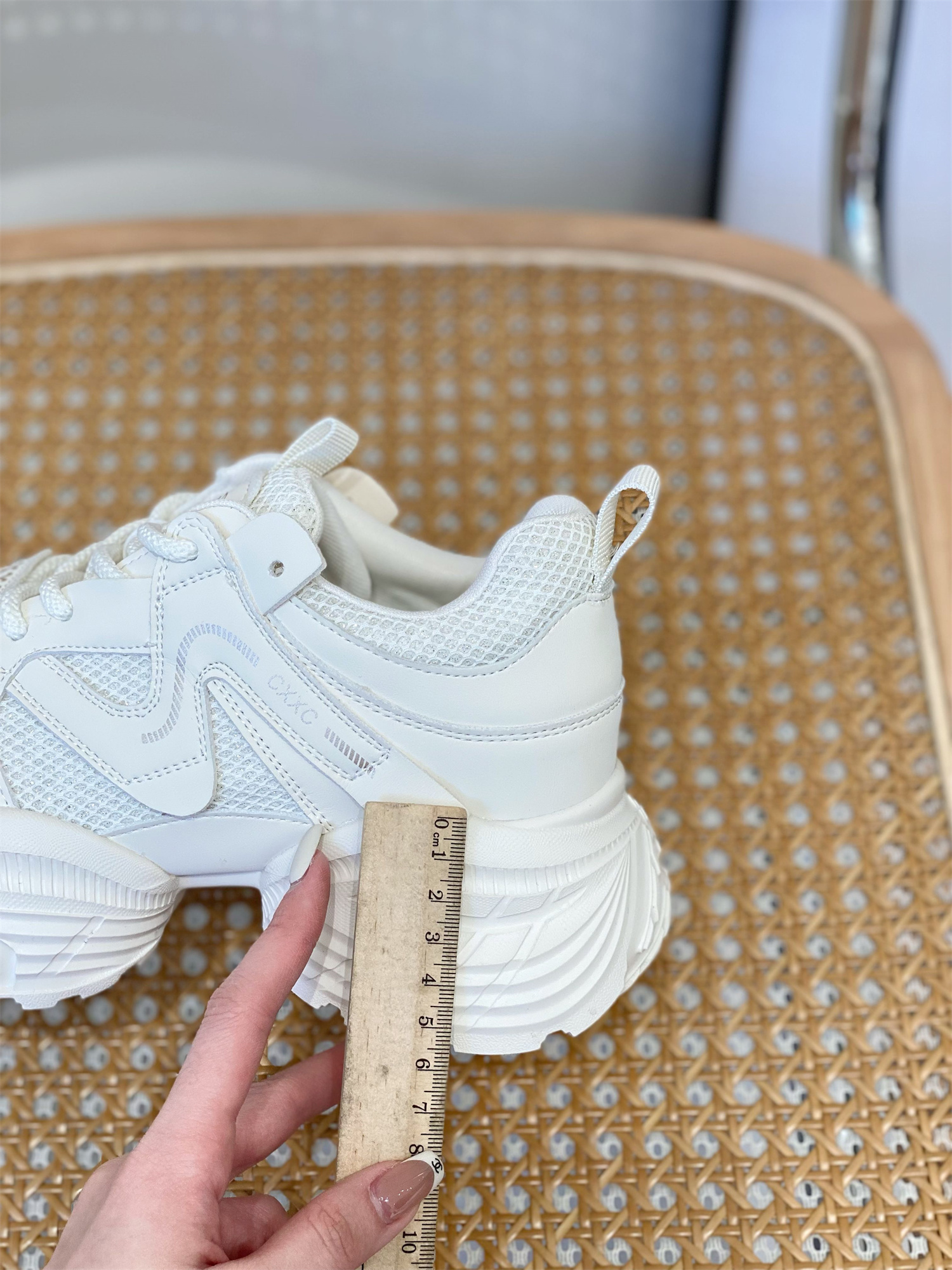 Women’s Retro Thick-Soled Dad Shoes - 6cm Small Size, Breathable Mesh, Genuine Leather, 2025 Spring Casual Sports Footwear Women’s Retro Thick-Soled Dad Shoes - 6cm Small Size, Breathable Mesh, Genuine Leather, 2025 Spring Casual Sports Footwear