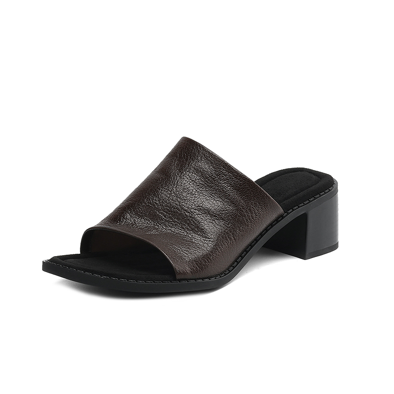 Women's Soft Sheepskin Thick-Soled Open-Toe Slide Sandals - Ultra Comfortable Summer Outdoor Footwear Women's Soft Sheepskin Thick-Soled Open-Toe Slide Sandals - Ultra Comfortable Summer Outdoor Footwear