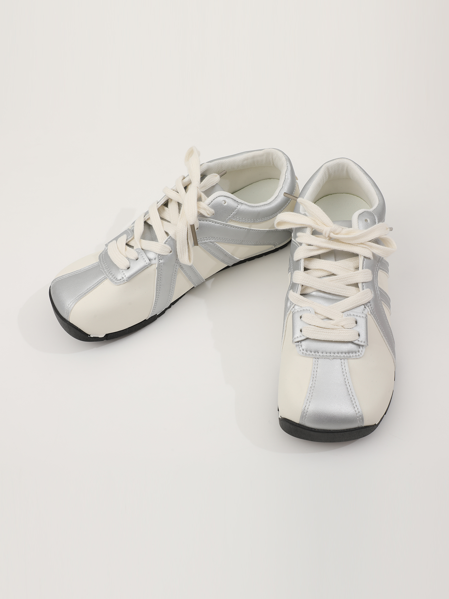 Women's Summer Casual Lace-Up Zebra Print Sneakers - Versatile Square Toe Training Shoes for 90s and Y2K Style Women's Summer Casual Lace-Up Zebra Print Sneakers - Versatile Square Toe Training Shoes for 90s and Y2K Style