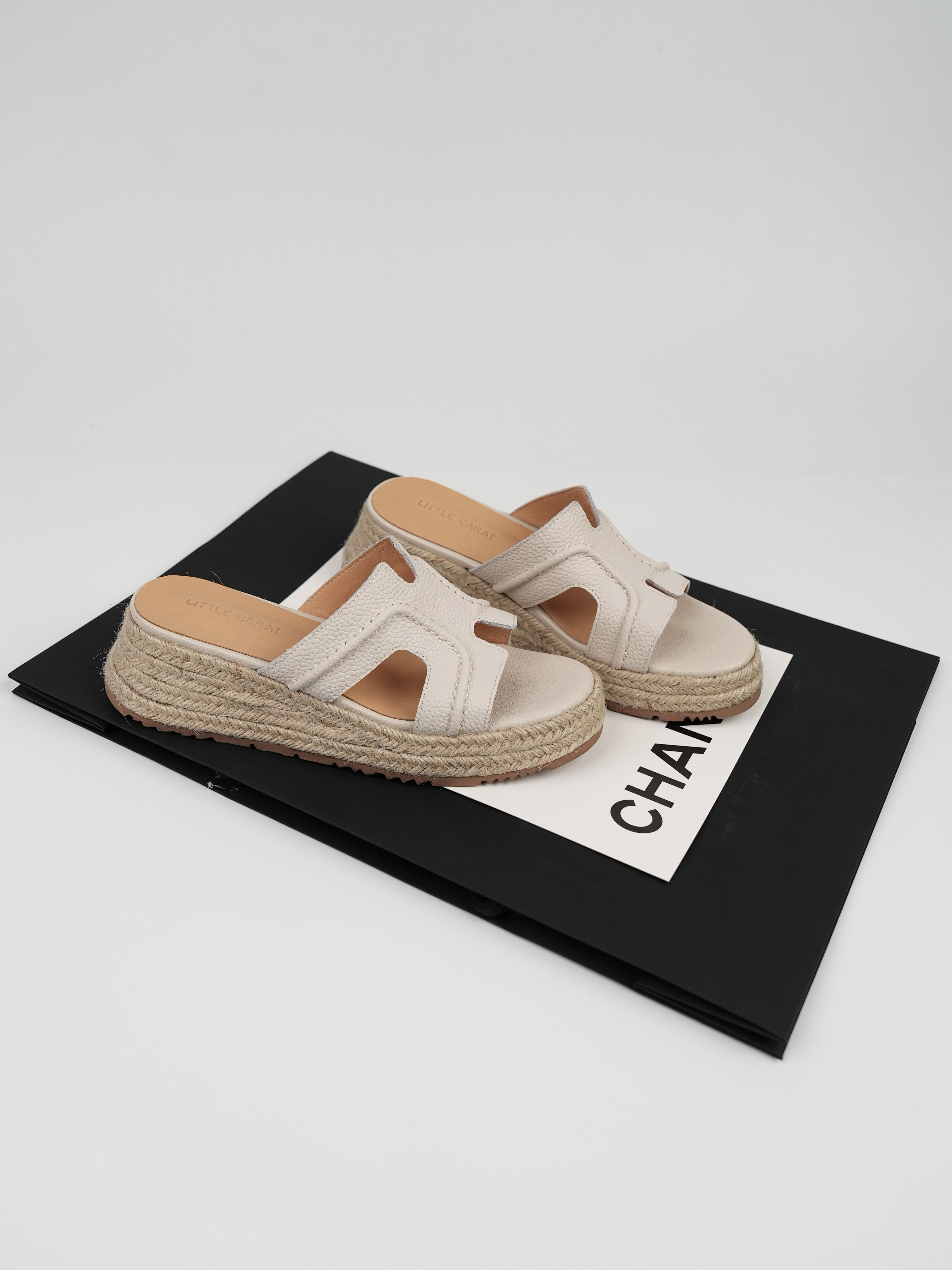 Women's Summer Open-Toe Slide Sandals - Thick-Soled Height-Increasing Straw Woven Fisherman Half-Slippers Women's Summer Open-Toe Slide Sandals - Thick-Soled Height-Increasing Straw Woven Fisherman Half-Slippers