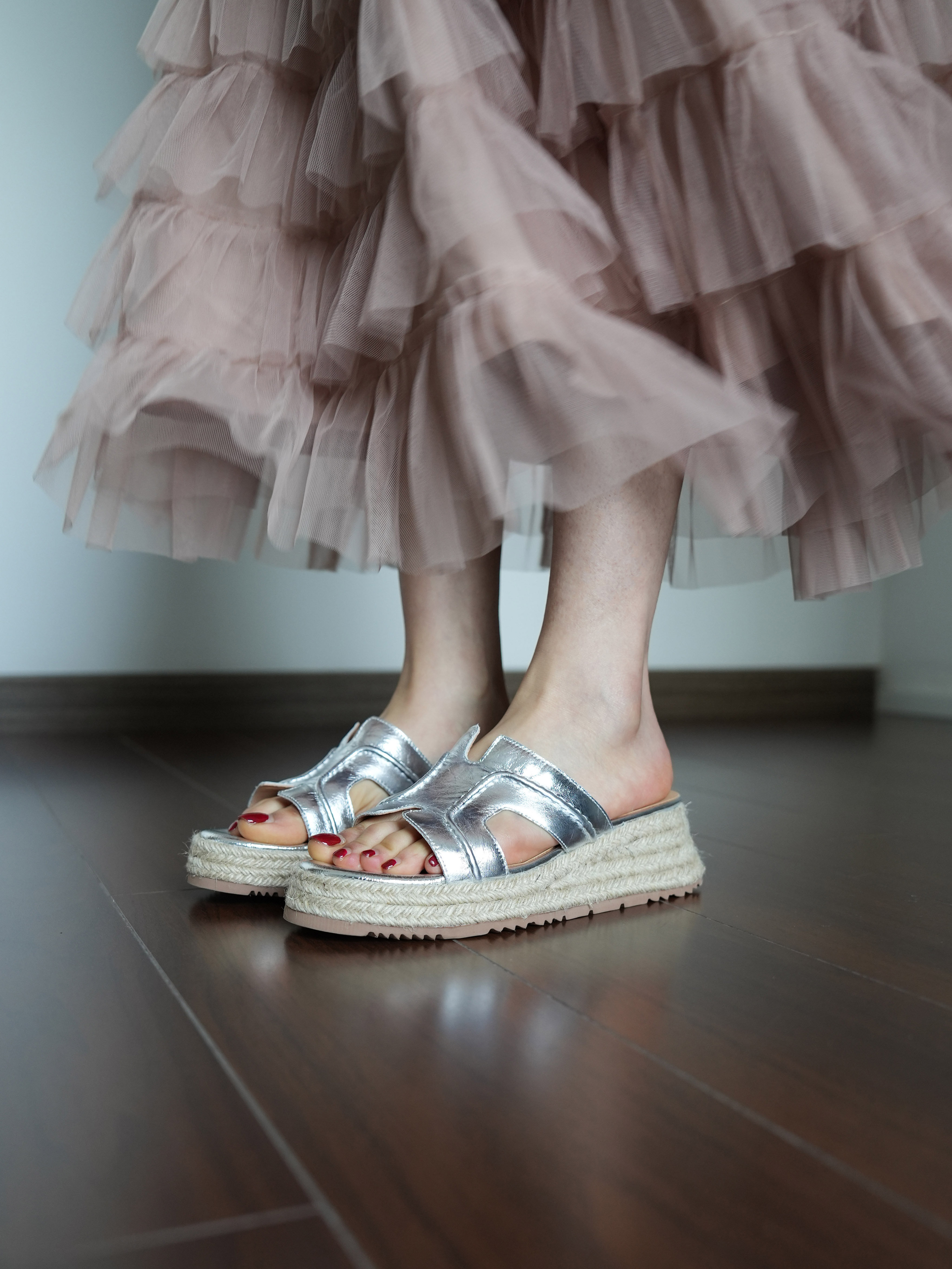 Women's Summer Open-Toe Slide Sandals - Thick-Soled Height-Increasing Straw Woven Fisherman Half-Slippers Women's Summer Open-Toe Slide Sandals - Thick-Soled Height-Increasing Straw Woven Fisherman Half-Slippers