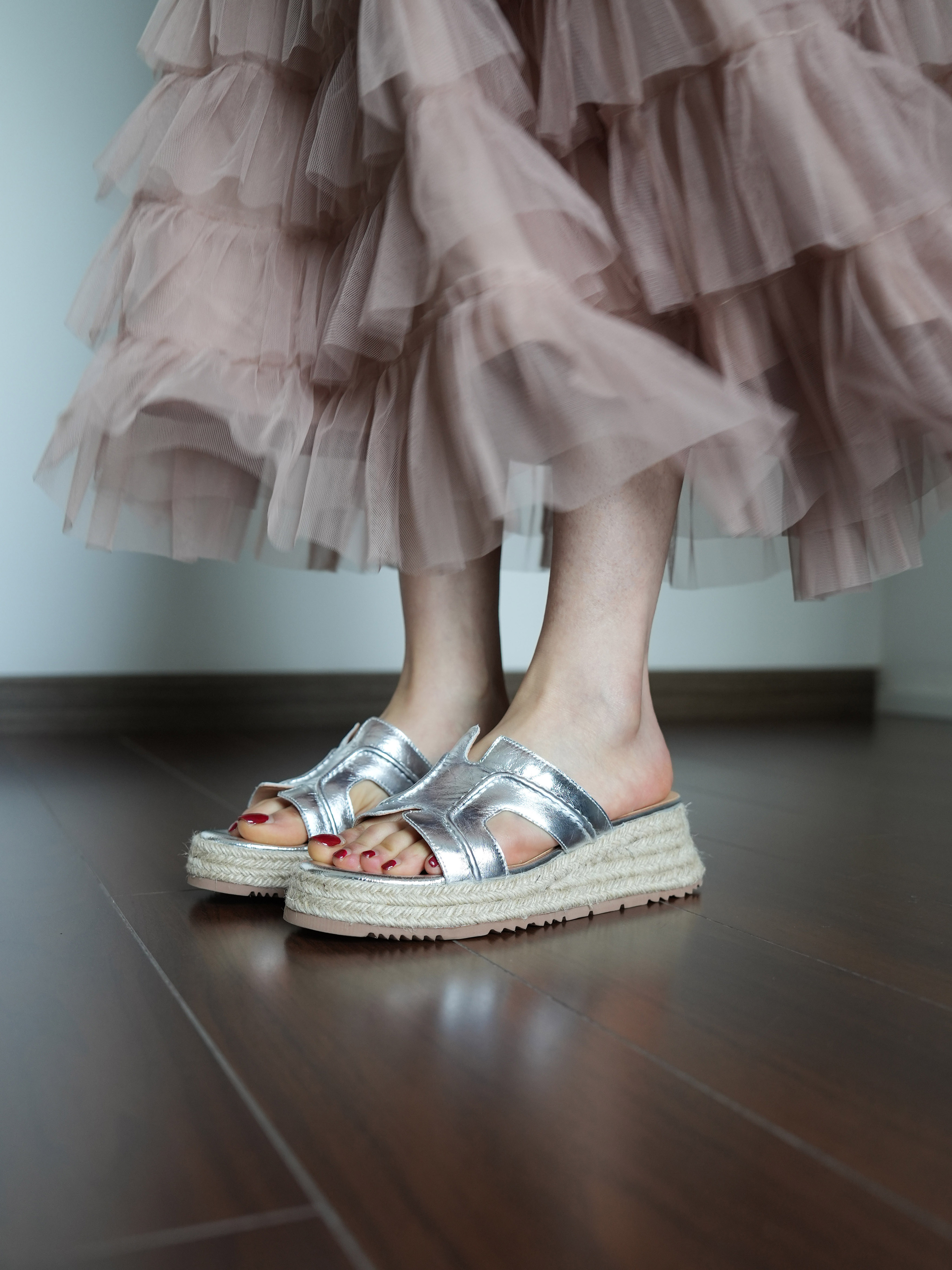 Women's Summer Open-Toe Slide Sandals - Thick-Soled Height-Increasing Straw Woven Fisherman Half-Slippers Women's Summer Open-Toe Slide Sandals - Thick-Soled Height-Increasing Straw Woven Fisherman Half-Slippers