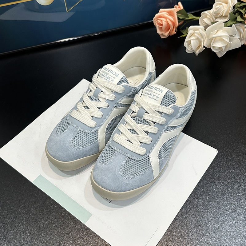 Women's Velvet Retro Yellow Training Shoes - Versatile Hidden Height A-Gan Sports Casual Footwear for Spring/Summer 2025 Women's Velvet Retro Yellow Training Shoes - Versatile Hidden Height A-Gan Sports Casual Footwear for Spring/Summer 2025