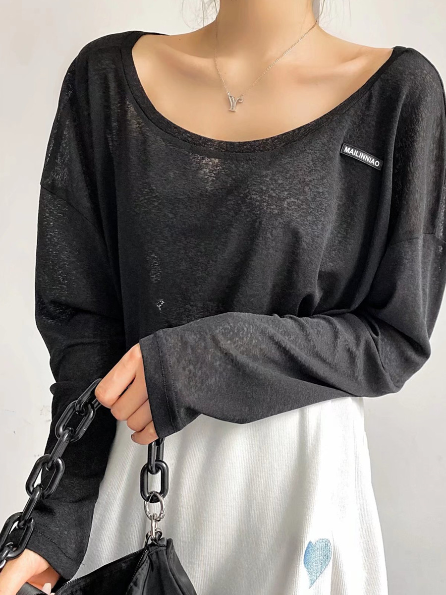 Women's Y2K Cropped Jazz Dance T-Shirt - Loose Short Sleeve, High-Waisted, Sun-Protective, Trendy White Top Women's Y2K Cropped Jazz Dance T-Shirt - Loose Short Sleeve, High-Waisted, Sun-Protective, Trendy White Top