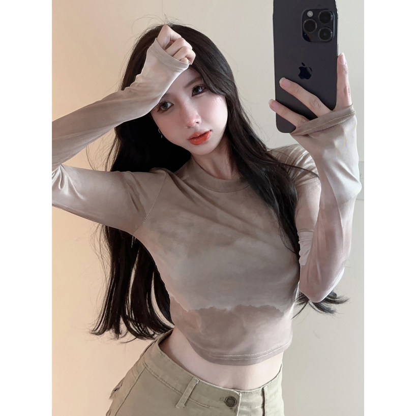 Y2K American Wasteland Style Top for Girls - Trendy Dance Wear Jazz Shirt for Performance Outfits Y2K American Wasteland Style Top for Girls - Trendy Dance Wear Jazz Shirt for Performance Outfits