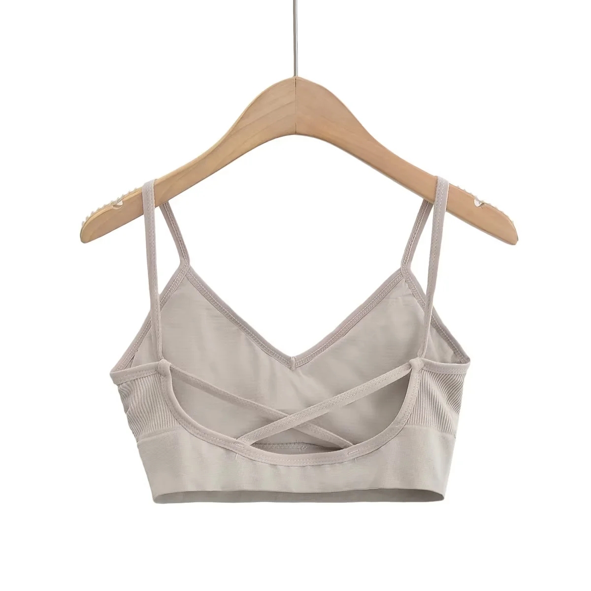 Y2K Black and White Jazz Dance Tank Top for Women - Trendy Sports Underwear with Beautiful Back Design for Fitness and Street Style