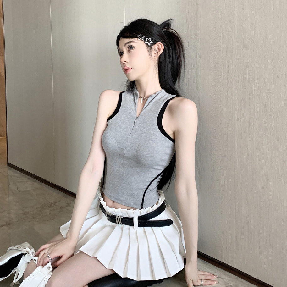 Y2K Crop Top for Jazz Dance - Trendy Spicy Girl K-Pop Style Dance Outfit Y2K Crop Top for Jazz Dance - Trendy Spicy Girl K-Pop Style Dance Outfit