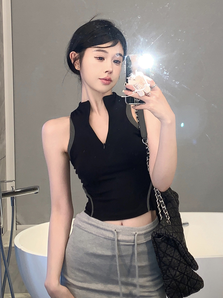 Y2K Crop Top for Jazz Dance - Trendy Spicy Girl K-Pop Style Dance Outfit Y2K Crop Top for Jazz Dance - Trendy Spicy Girl K-Pop Style Dance Outfit