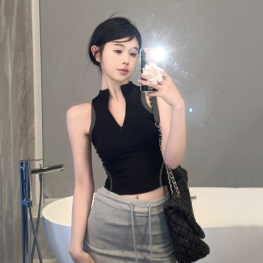 Y2K Crop Top for Jazz Dance - Trendy Spicy Girl K-Pop Style Dance Outfit