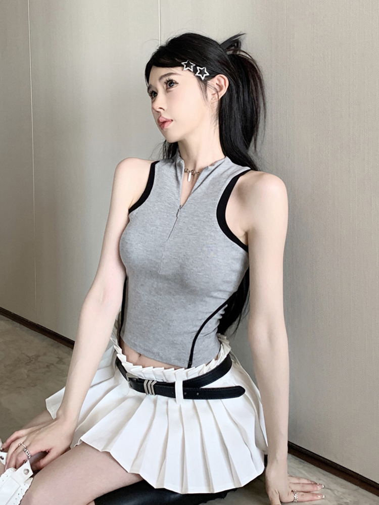 Y2K Crop Top for Jazz Dance - Trendy Spicy Girl K-Pop Style Dance Outfit Y2K Crop Top for Jazz Dance - Trendy Spicy Girl K-Pop Style Dance Outfit