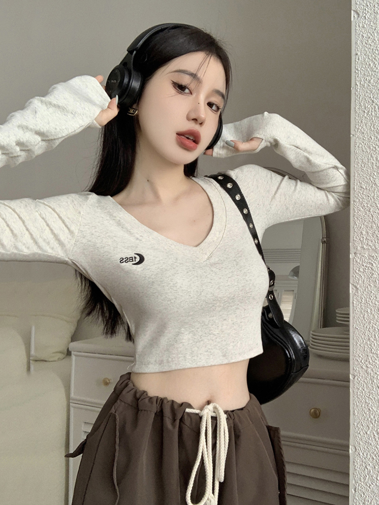 Y2K Crop Top for Jazz Dance - Women's K-Pop Performance Outfit with Trendy Design Y2K Crop Top for Jazz Dance - Women's K-Pop Performance Outfit with Trendy Design