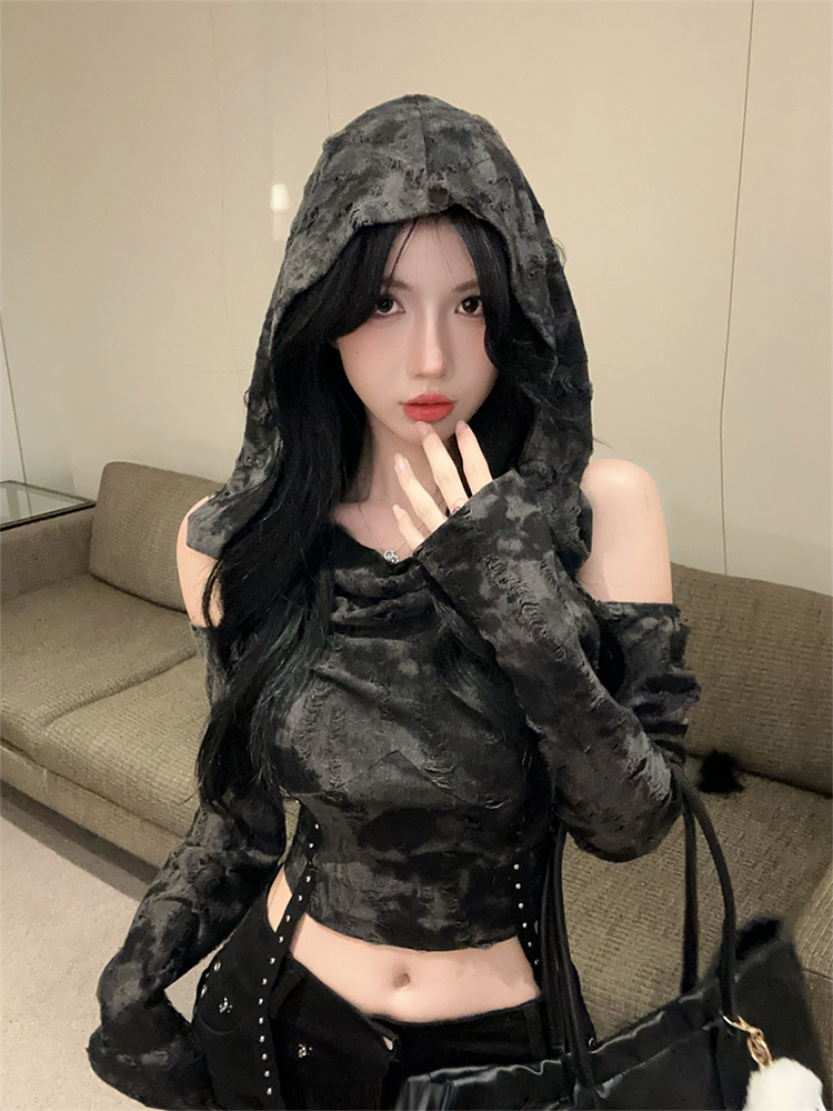 Y2K Dune Wasteland Windbreaker Hoodie for Music Festivals, Jazz Dancing, and K-Pop Style - Sweet and Spicy Design Y2K Dune Wasteland Windbreaker Hoodie for Music Festivals, Jazz Dancing, and K-Pop Style - Sweet and Spicy Design