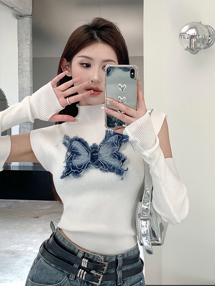 Y2K Jazz Dance Red Top - Sweet and Spicy K-Pop Performance Shirt for Girls, Autumn Winter Style, Niche Base Layer Y2K Jazz Dance Red Top - Sweet and Spicy K-Pop Performance Shirt for Girls, Autumn Winter Style, Niche Base Layer