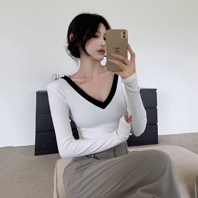 Y2K Jazz Dance T-Shirt for Women - Sweet and Spicy Slim Fit K-Pop Performance Top for Autumn/Winter Y2K Jazz Dance T-Shirt for Women - Sweet and Spicy Slim Fit K-Pop Performance Top for Autumn/Winter