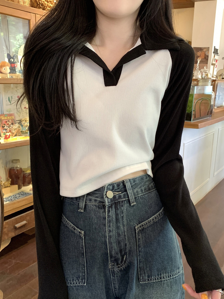 Y2K Long Sleeve Crop Top for Women, Sweet and Spicy Jazz Dance T-Shirt, K-Pop Festival Outfit Y2K Long Sleeve Crop Top for Women, Sweet and Spicy Jazz Dance T-Shirt, K-Pop Festival Outfit