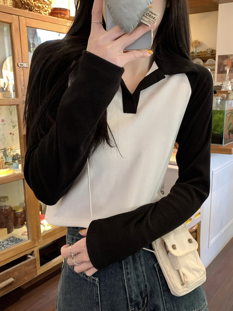 Y2K Long Sleeve Crop Top for Women, Sweet and Spicy Jazz Dance T-Shirt, K-Pop Festival Outfit Y2K Long Sleeve Crop Top for Women, Sweet and Spicy Jazz Dance T-Shirt, K-Pop Festival Outfit