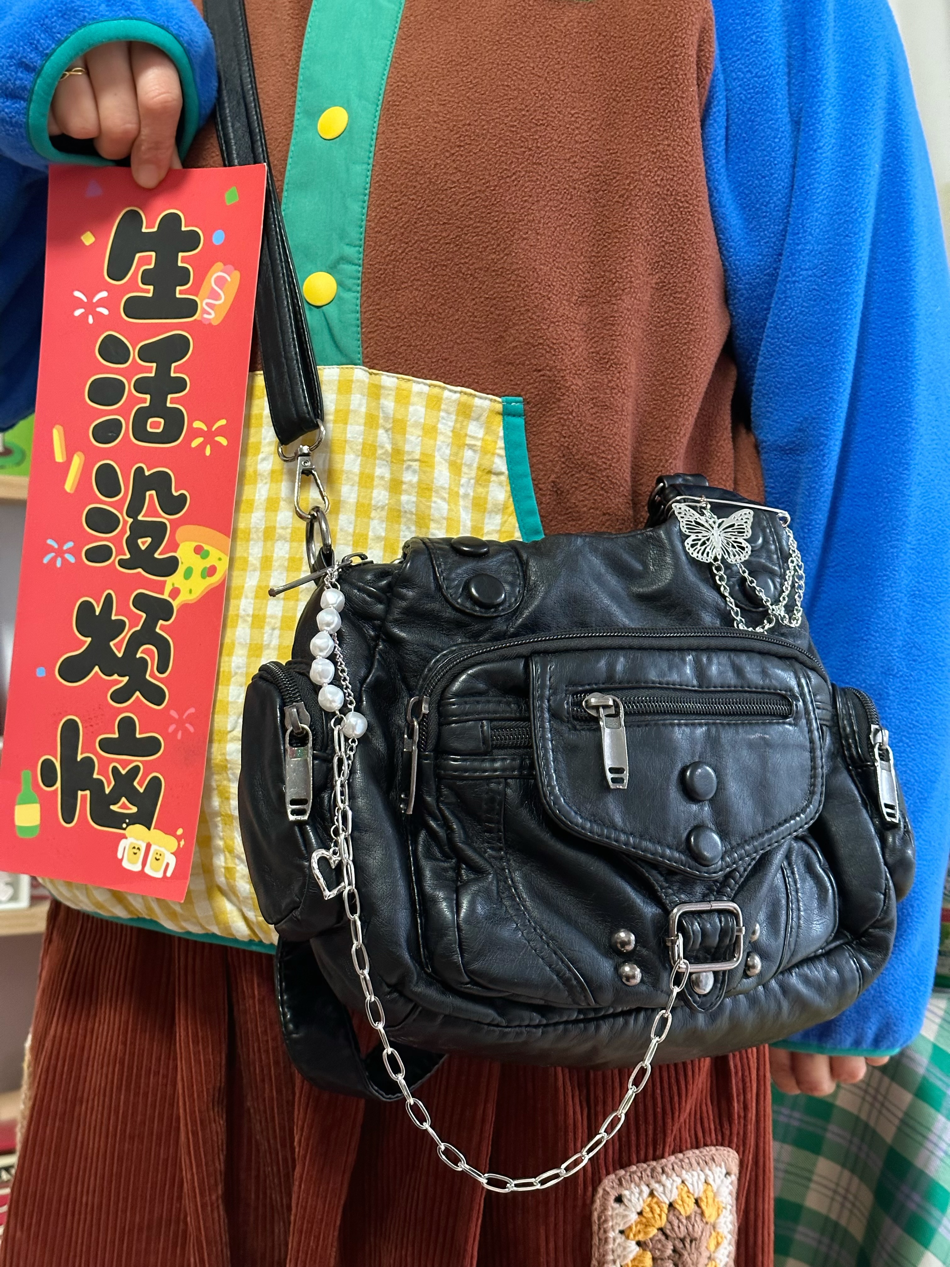 Y2K Retro Women's Shoulder Crossbody Bag - Versatile Large Capacity Spring/Summer Style for Students and Trendsetters Y2K Retro Women's Shoulder Crossbody Bag - Versatile Large Capacity Spring/Summer Style for Students and Trendsetters