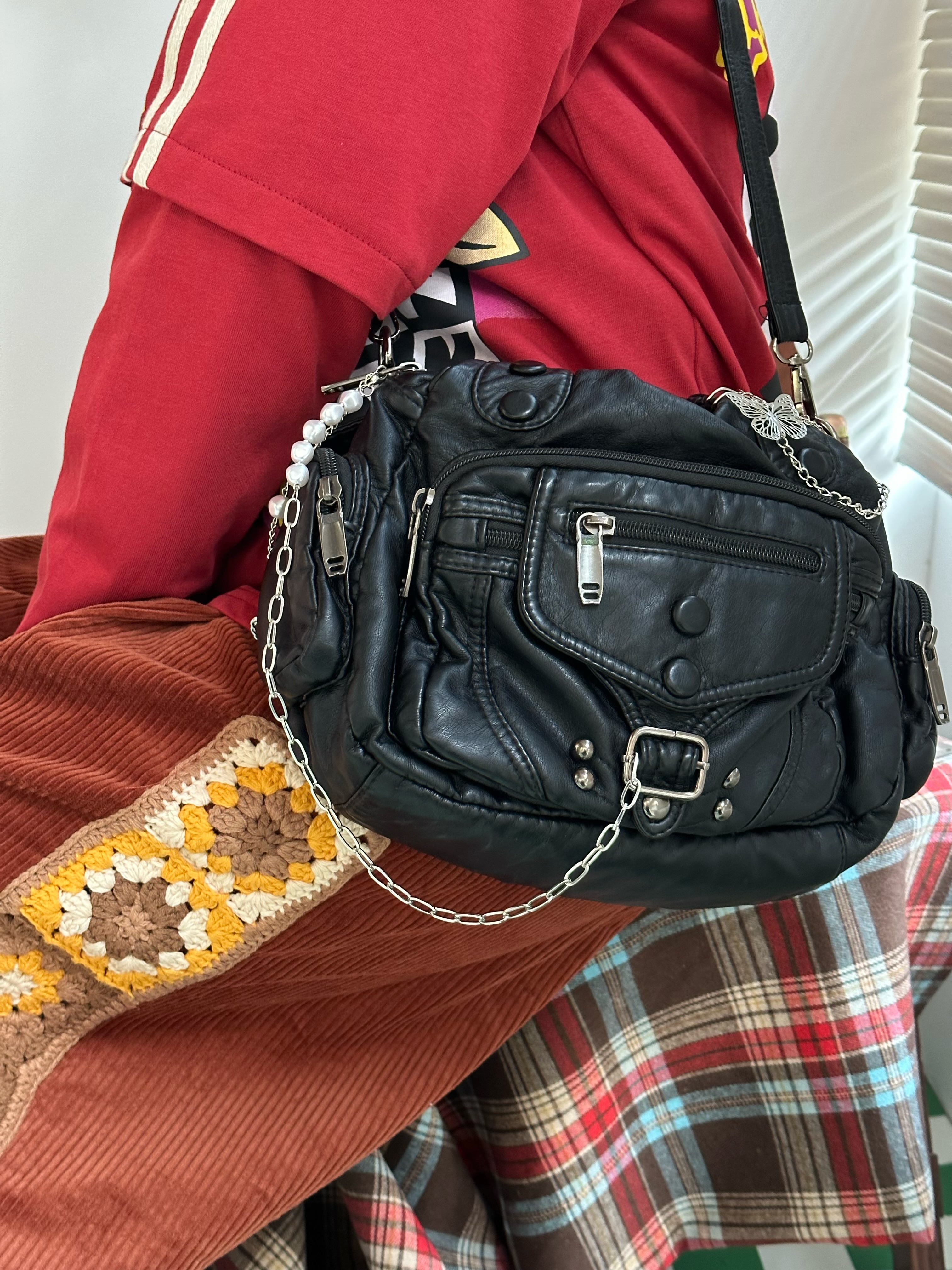 Y2K Retro Women's Shoulder Crossbody Bag - Versatile Large Capacity Spring/Summer Style for Students and Trendsetters Y2K Retro Women's Shoulder Crossbody Bag - Versatile Large Capacity Spring/Summer Style for Students and Trendsetters