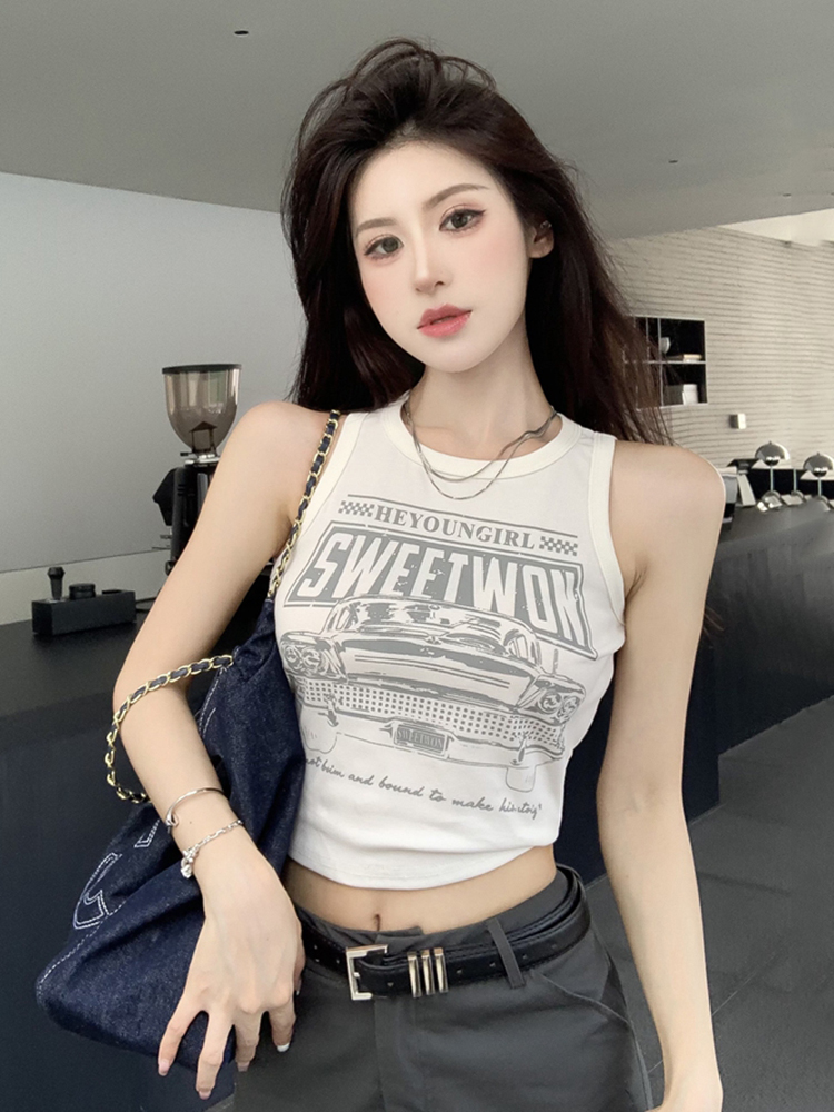 Y2K Wasteland Style Jazz Dance Vest for Girls - Trendy Performance Outfit with Unique Design Elements Y2K Wasteland Style Jazz Dance Vest for Girls - Trendy Performance Outfit with Unique Design Elements