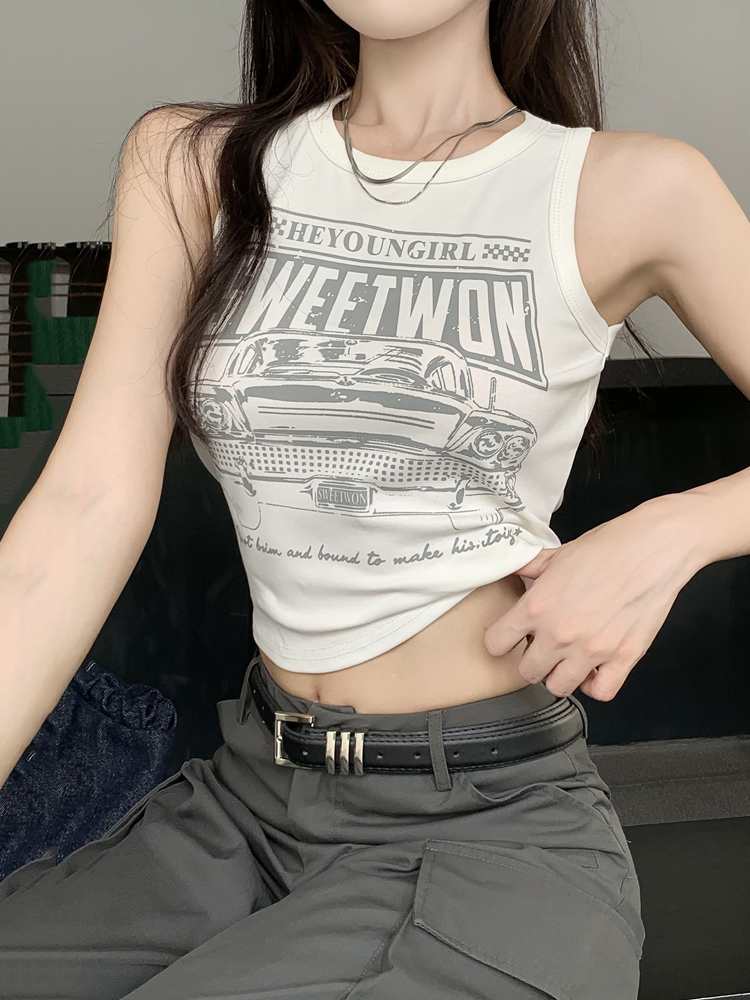 Y2K Wasteland Style Jazz Dance Vest for Girls - Trendy Performance Outfit with Unique Design Elements Y2K Wasteland Style Jazz Dance Vest for Girls - Trendy Performance Outfit with Unique Design Elements