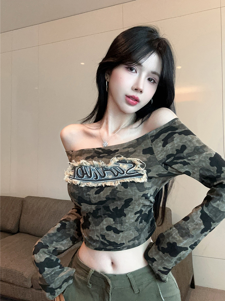 Y2K Women's Jazz Dance T-Shirt - Spicy K-Pop Music Festival Outfit for Early Autumn Wasteland Style Y2K Women's Jazz Dance T-Shirt - Spicy K-Pop Music Festival Outfit for Early Autumn Wasteland Style