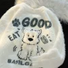Cute Plush Puppy Sweater: Trendy Fur Outfits for Fall 2025