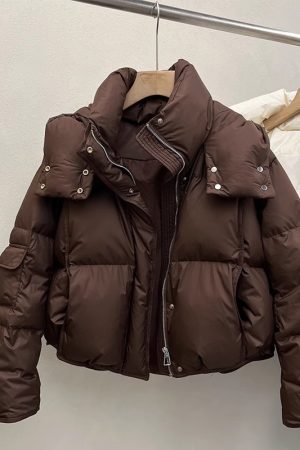 Women's Fashionable Loose-fitting Warm Hooded Jacket