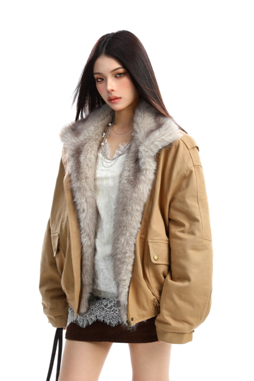 2way Faux Fur Blouson