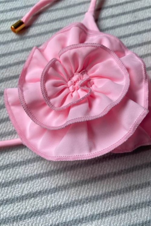3D Flower Bikini Set
