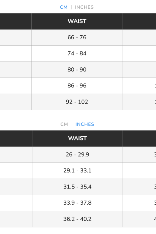 Coquette Ruffle Mesh Thong Size Chart