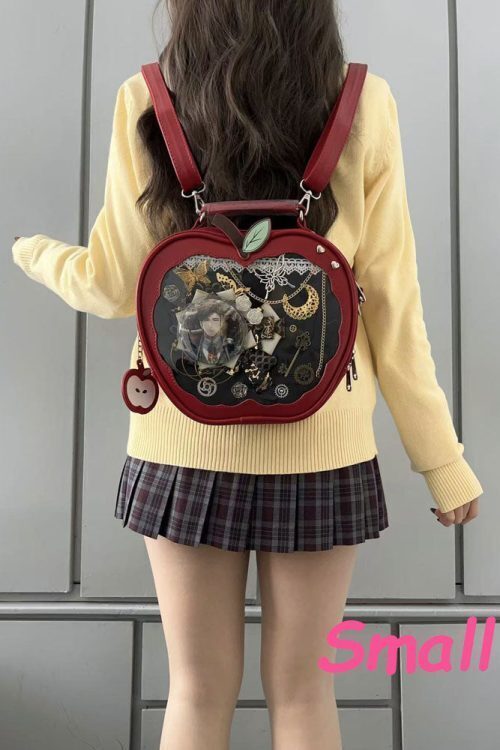 Apple Ita Bag with Included Insert for Pin Display