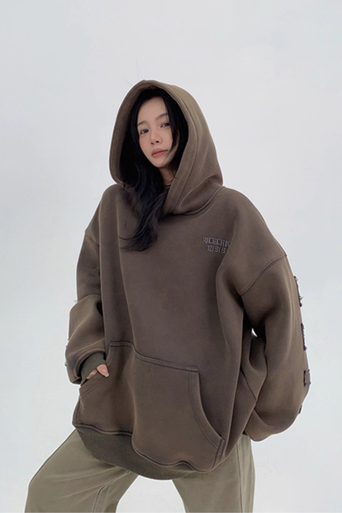 Back Logo Sweatshirt Hoodie
