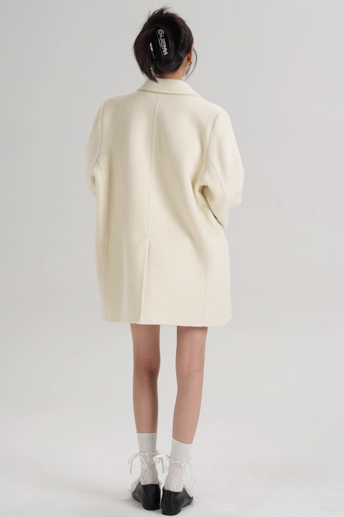 Back Sleeve Wool Blazer