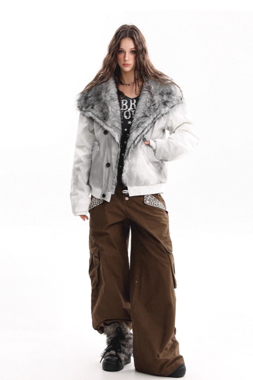 Big Collar Fleece Jacket