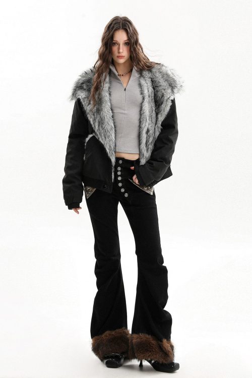 Big Collar Fleece Jacket