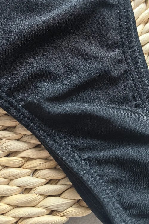 Black One Piece Swimsuit