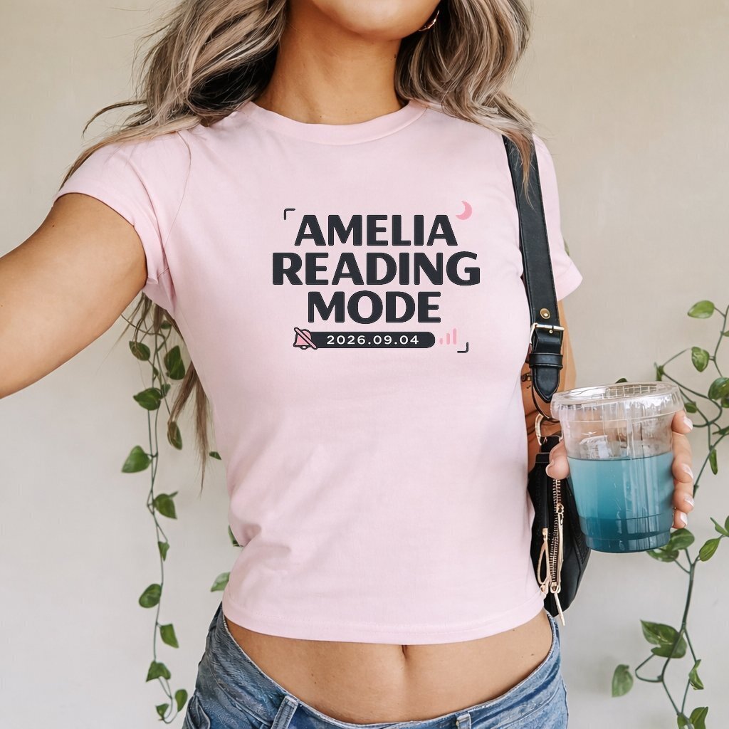 Book Lover Mix baby tee