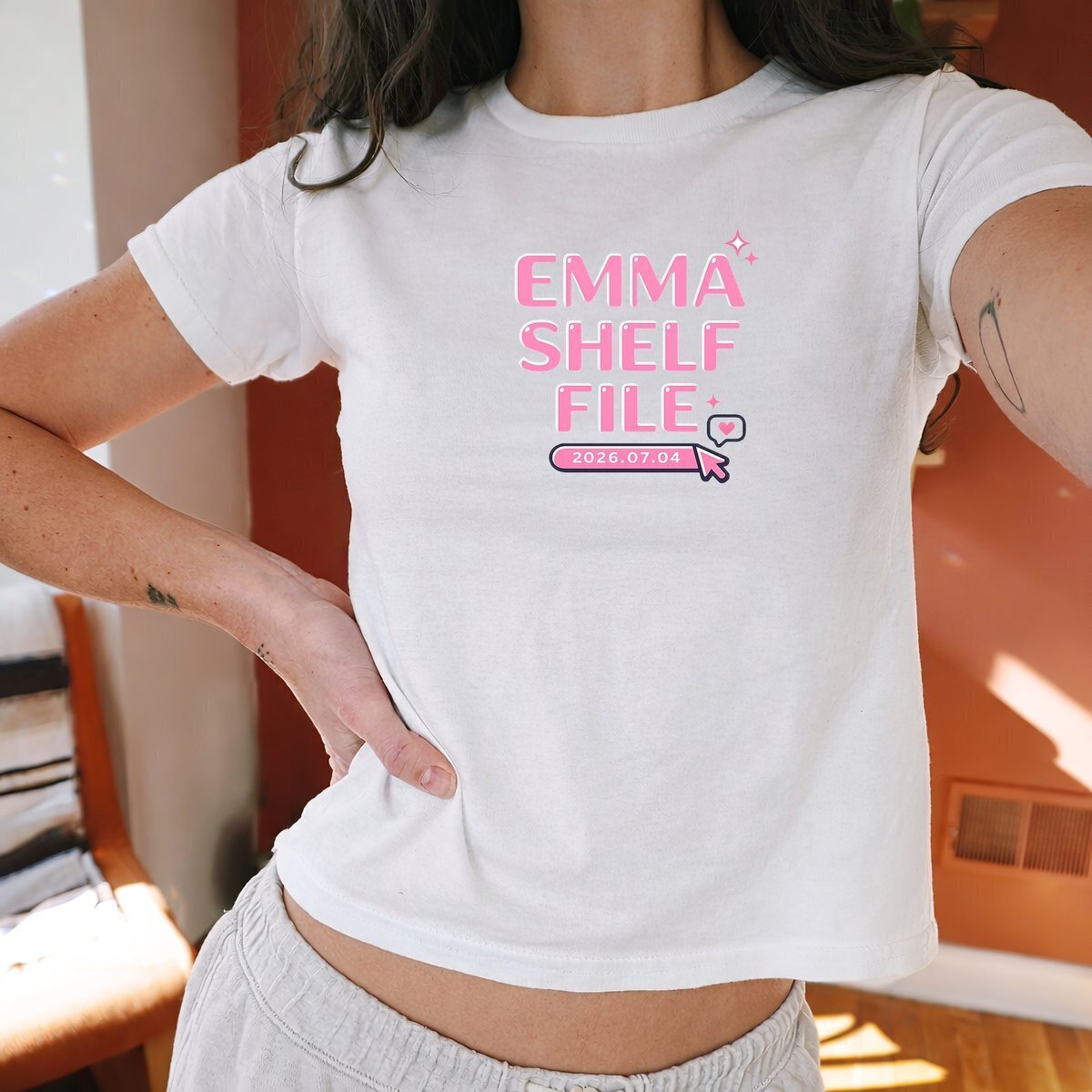 Book Lover Mix baby tee