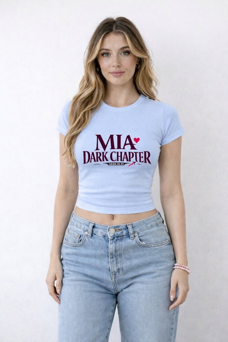 Book Lover Mix baby tee