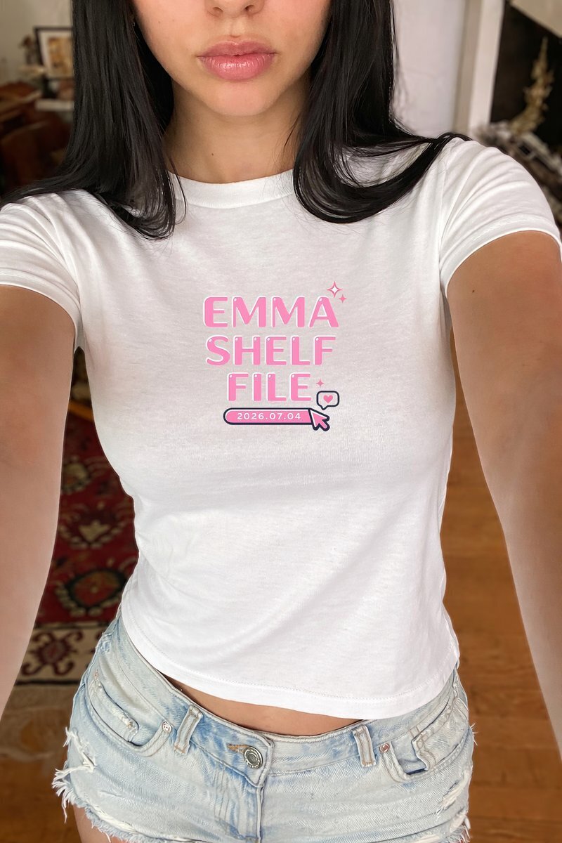 Book Lover Mix baby tee