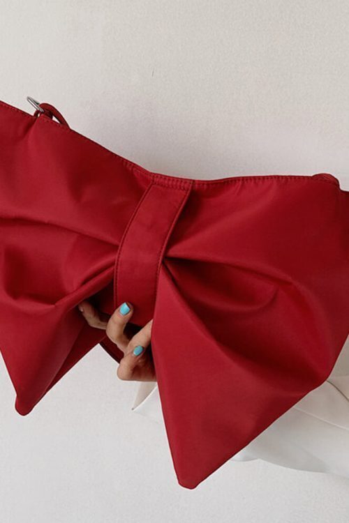 Bow Shaped Mini Shoulder Bag
