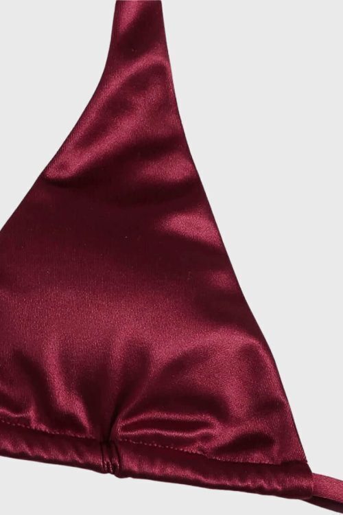 Burgundy Bikini Set