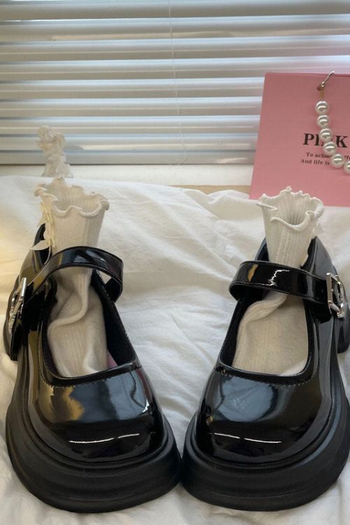 Butterfly Mary Jane Heels