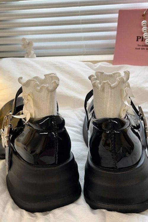 Butterfly Mary Jane Heels