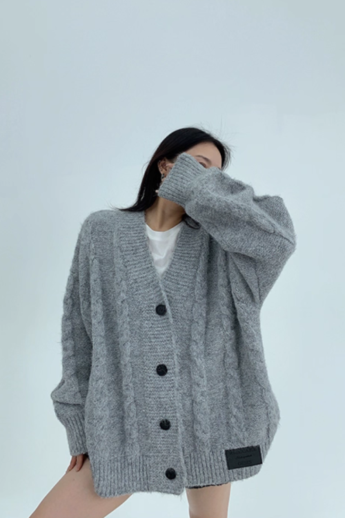 Cable Knit Cardigan