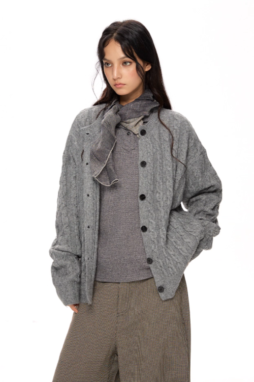 Cable Knit Cardigan