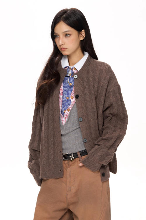 Cable Knit Cardigan