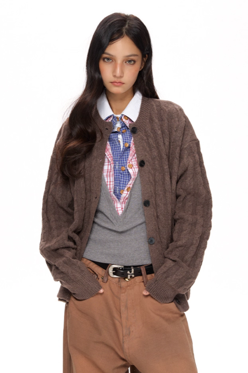 Cable Knit Cardigan